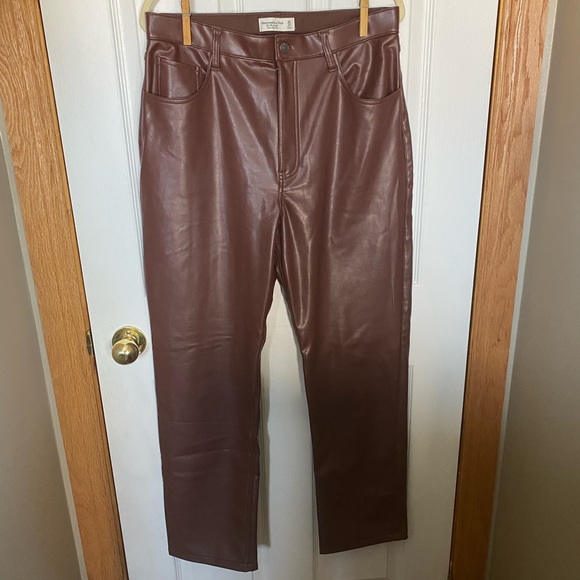Fitch Faux Leather Pants Nwt 